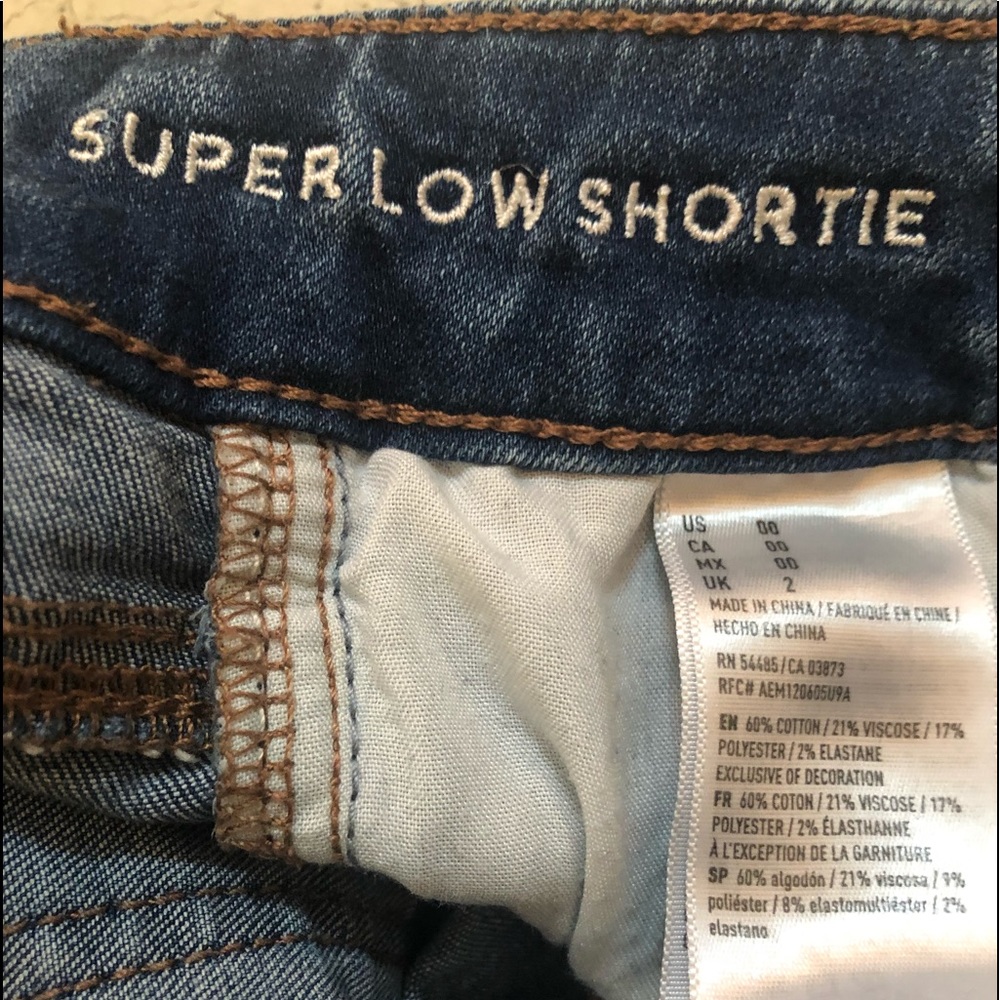 American Eagle Outfitter Women’s Super Low Shortie - Picture 3 of 5